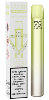 Elektronická cigareta - Voom Mesh Mini 1000 Black currant lemonade 20mg